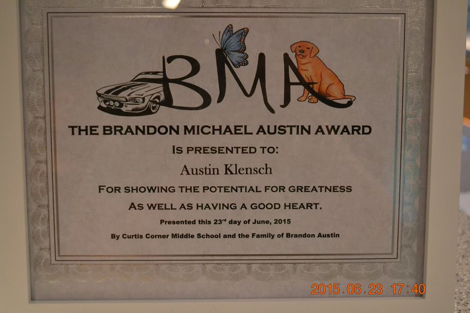 The First BMA Award